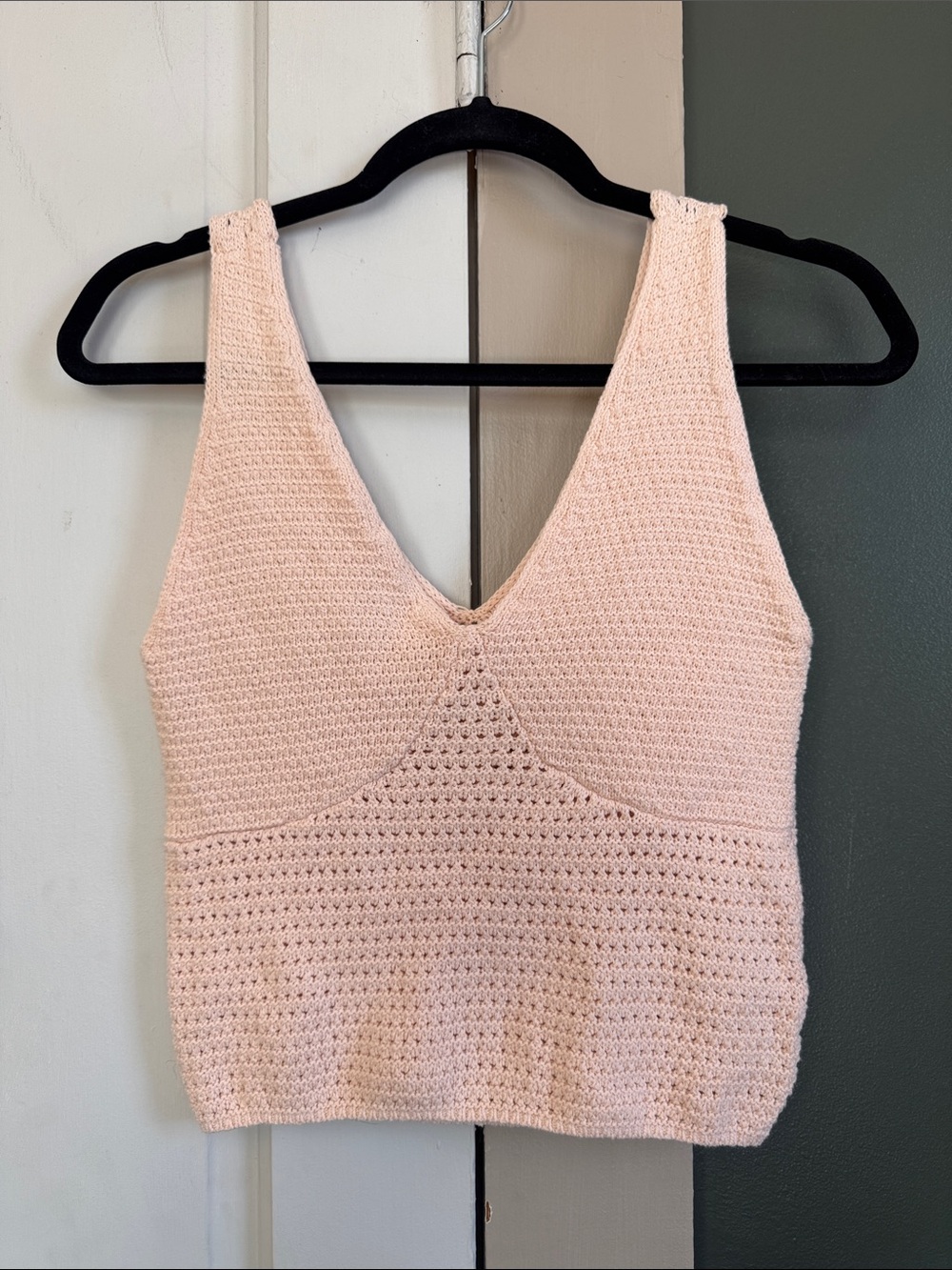 Billabong Blush Crochet V-Neck Tank